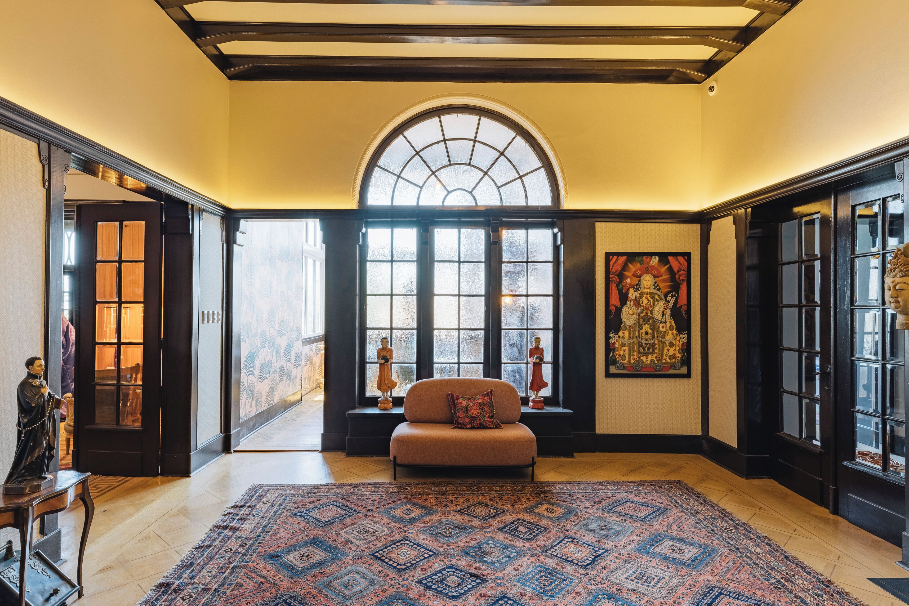 Uitzicht vanuit accommodatie