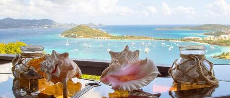 Vue depuis l’hébergement