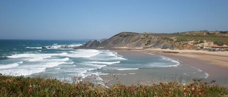 Beach nearby, beach towels