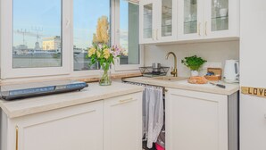 Comfort Apartment | Private kitchen - ShortStayPoland Plac Mirowski (Warsaw)