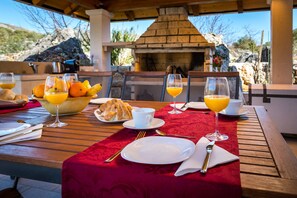 BBQ/picnic Area - Villa Pizzelli (Dubrovnik)