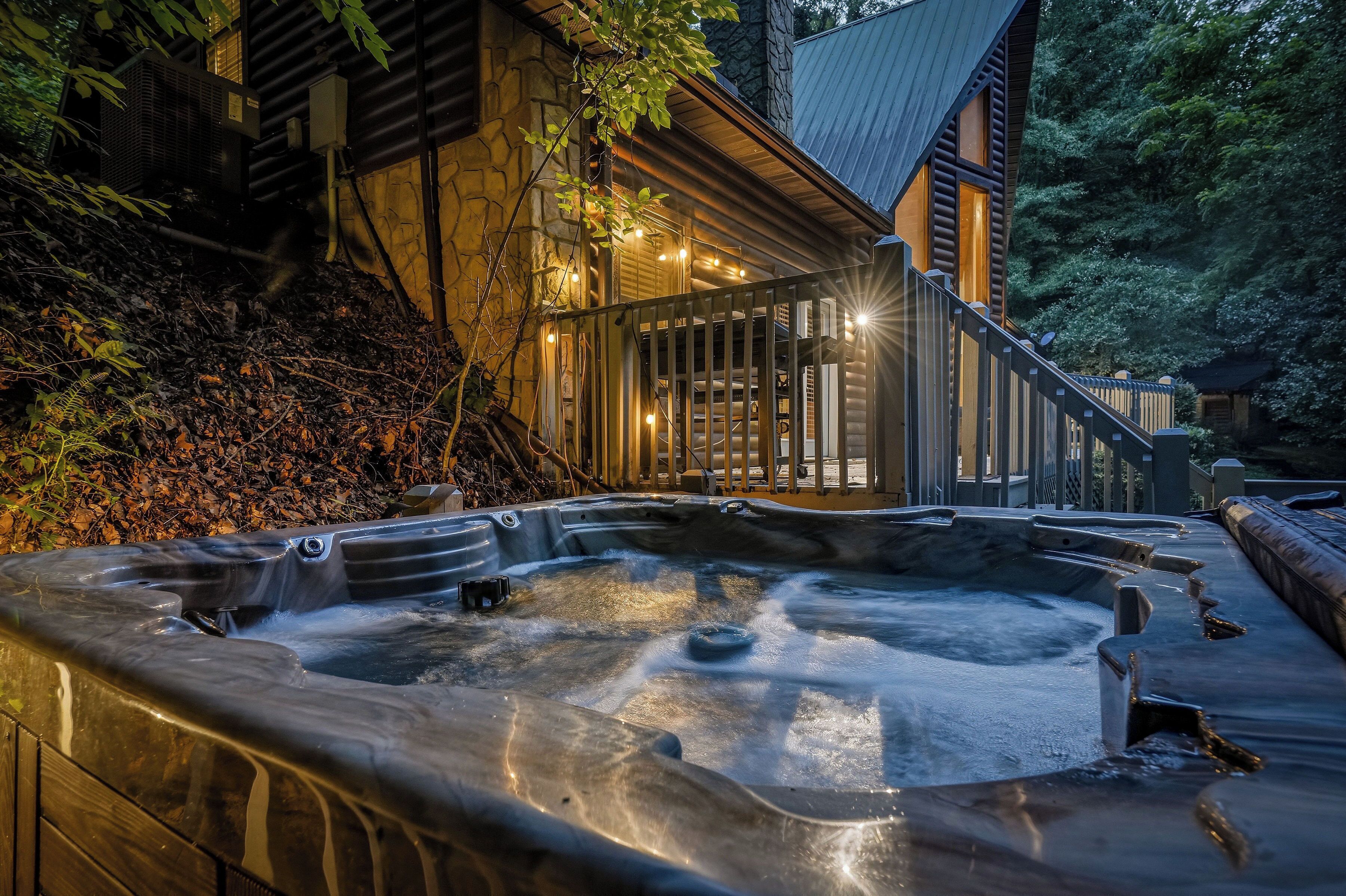 Bañera de hidromasaje exterior