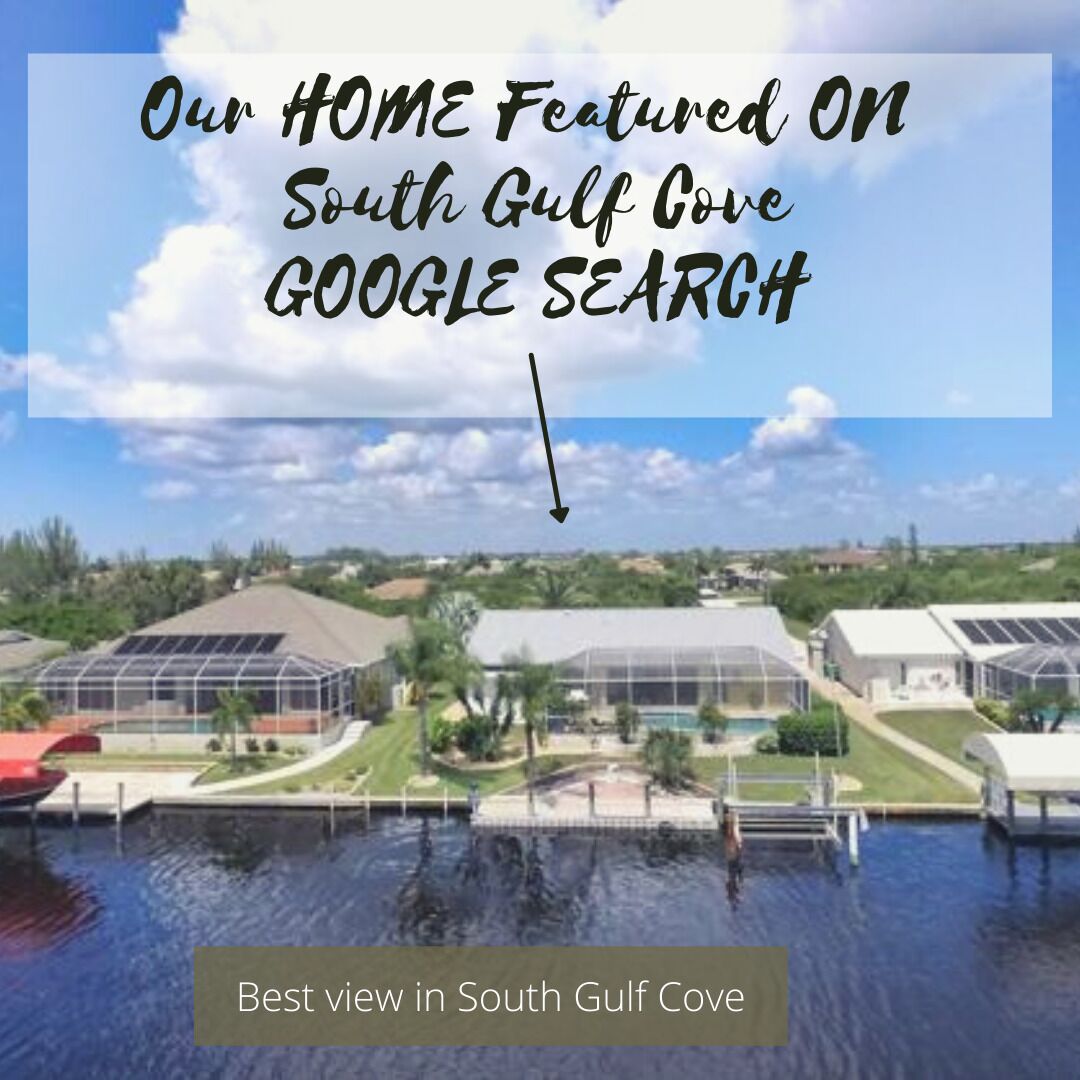 4 BDRM 2.5 BATH Villa W/ SPECTACULAR Views of LARGE Waterway Heated Pool -Dock