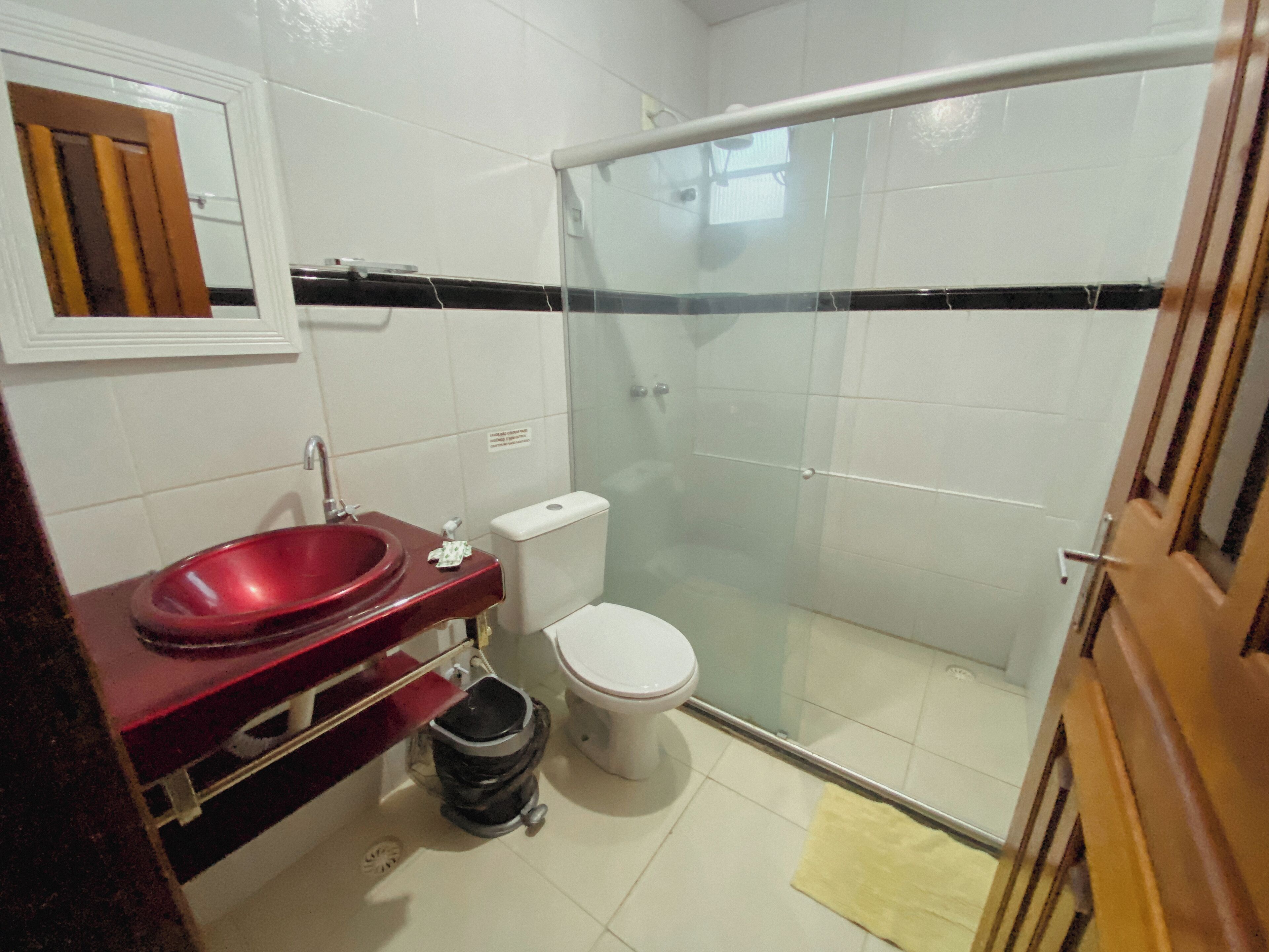 deluxe double or twin room | bathroom | shower, rainfall showerhead, towels, soap