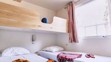 Mobile Comfort-Unterkunft | Individuell eingerichtet, kostenloses WLAN, BettwÀsche