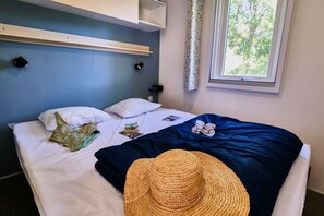 Premium Mobile Home | Individually furnished, cribs/infant beds, free WiFi - Ludo Camping Parc (Lussas)