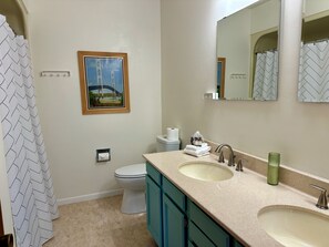 Shower, hair dryer, towels - Harbor Cove #64 Sandy Beach - Close to Skiing! (Harbor Springs)