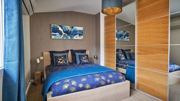 3 chambres, fer et planche à repasser, lit parapluie, Wi-Fi gratuit