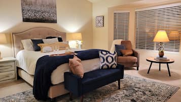 3 bedrooms, desk, soundproofing, iron/ironing board