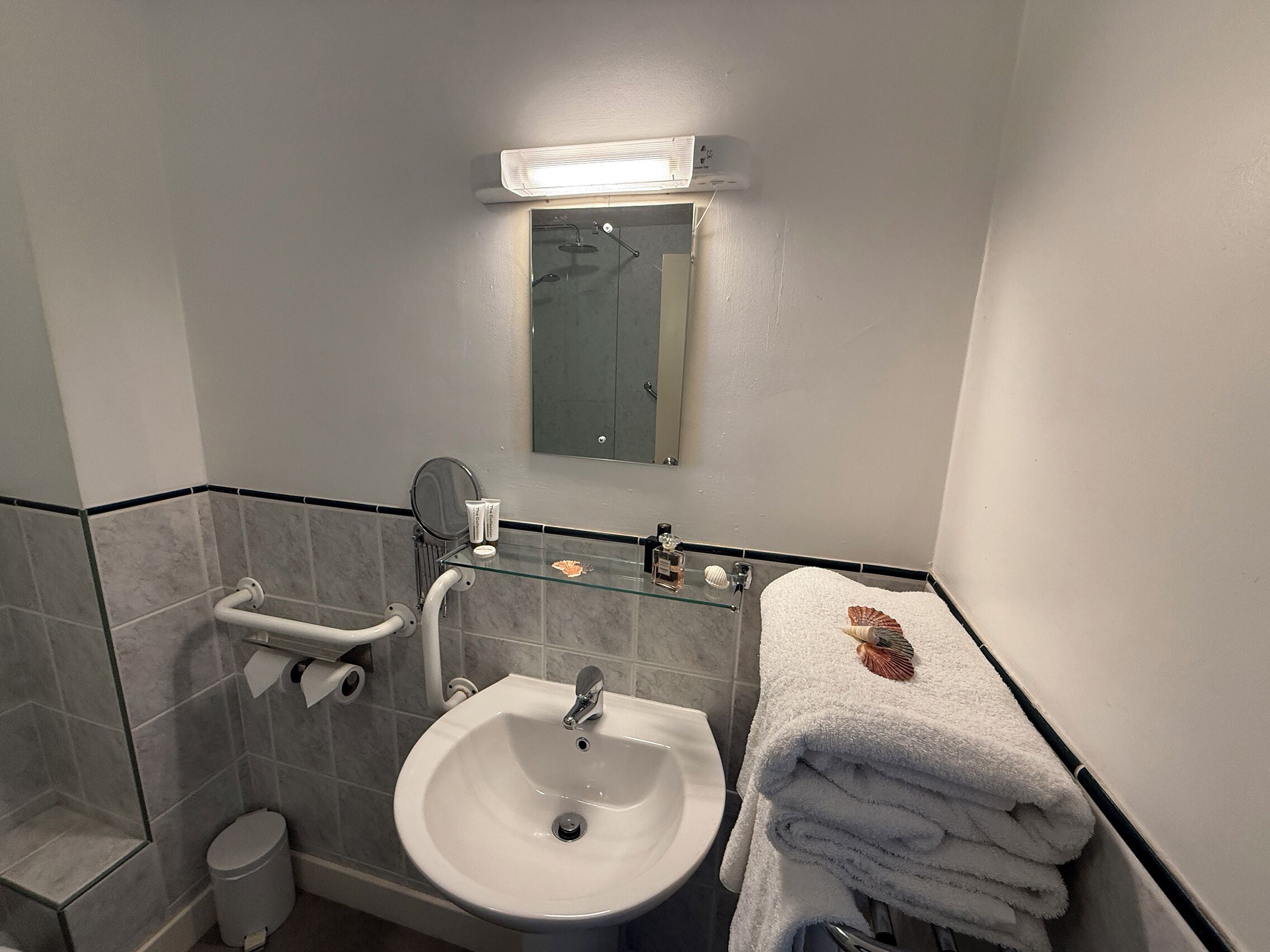 double room, accessible, ensuite (disabled access) | bathroom