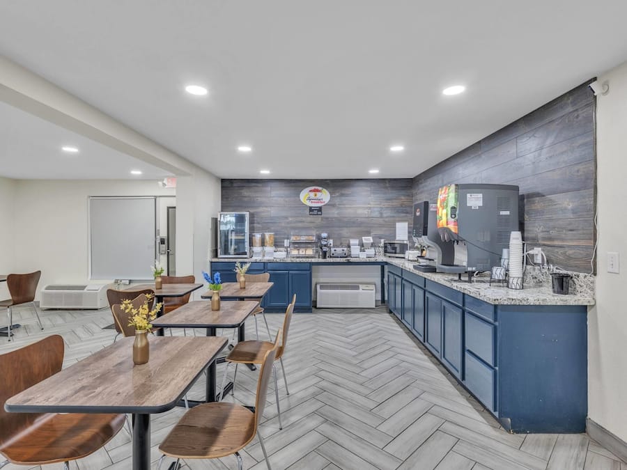 Kontinental frokost er inkludert hver dag