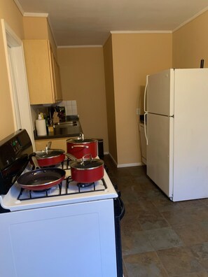 Fridge, microwave, oven, stovetop - BEAUTIFUL BUCKHEAD LIVING 1BDR (Atlanta)