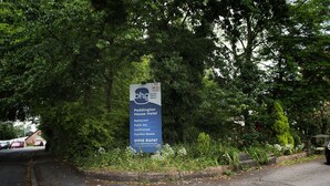 A sign for Paddington House Hotel listing amenities like a restaurant, public bar, and conference rooms. - Paddington House Hotel (Warrington)