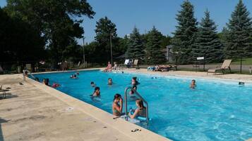 Seasonal outdoor pool