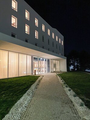 Voorkant van accommodatie