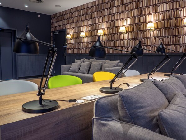 Lobby sitting area