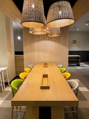 Daily buffet breakfast (EUR 9 per person)