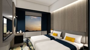 In-room safe, individually decorated, individually furnished, desk - Aston Cilegon Boutique Hotel (Cilegon)