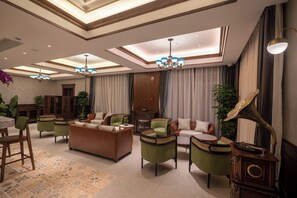 Coin salon dans le hall