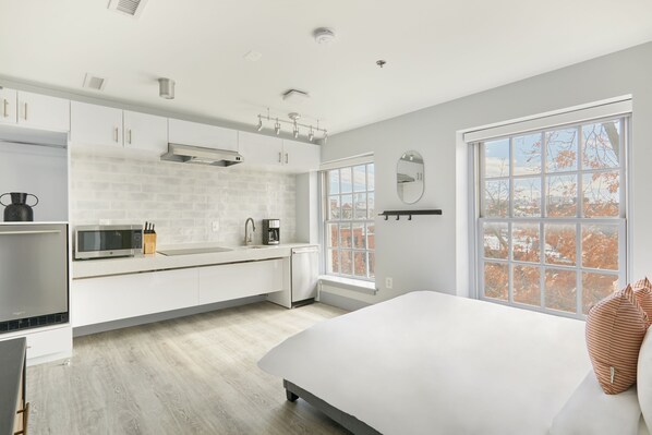 1 bedroom, individually furnished, laptop workspace, iron/ironing board