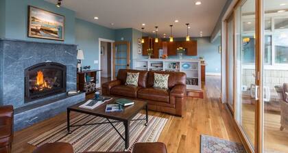 Gorgeous Blue Ridge Mountain and Rolling Farm View