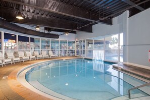 Indoor pool, outdoor pool