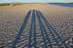 Beach nearby, sun-loungers