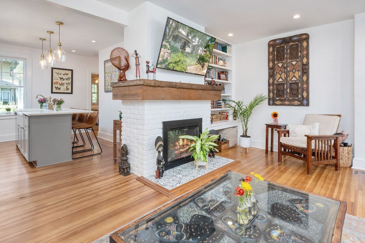 Renovated historic apartment