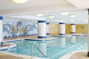 Indoor pool, outdoor pool