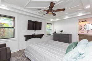 5 bedrooms, in-room safe, desk, iron/ironing board - Private Brandon Oasis  Family home w/ Full outdoor kitchen & Bar+ Game room 
   (Brandon, FL)