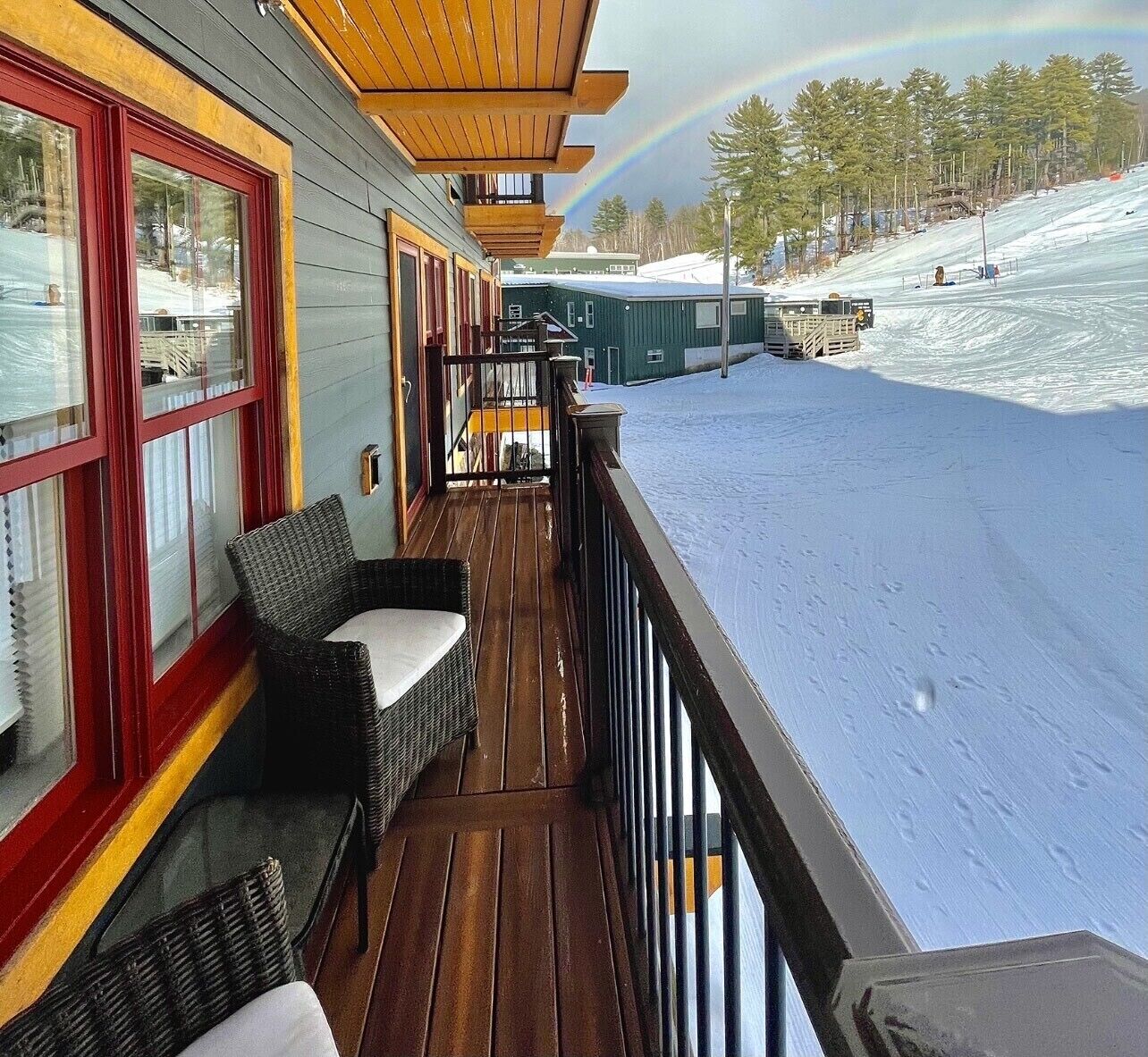 Enceinte de l’hébergement