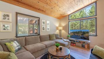 TV connectée, cheminée