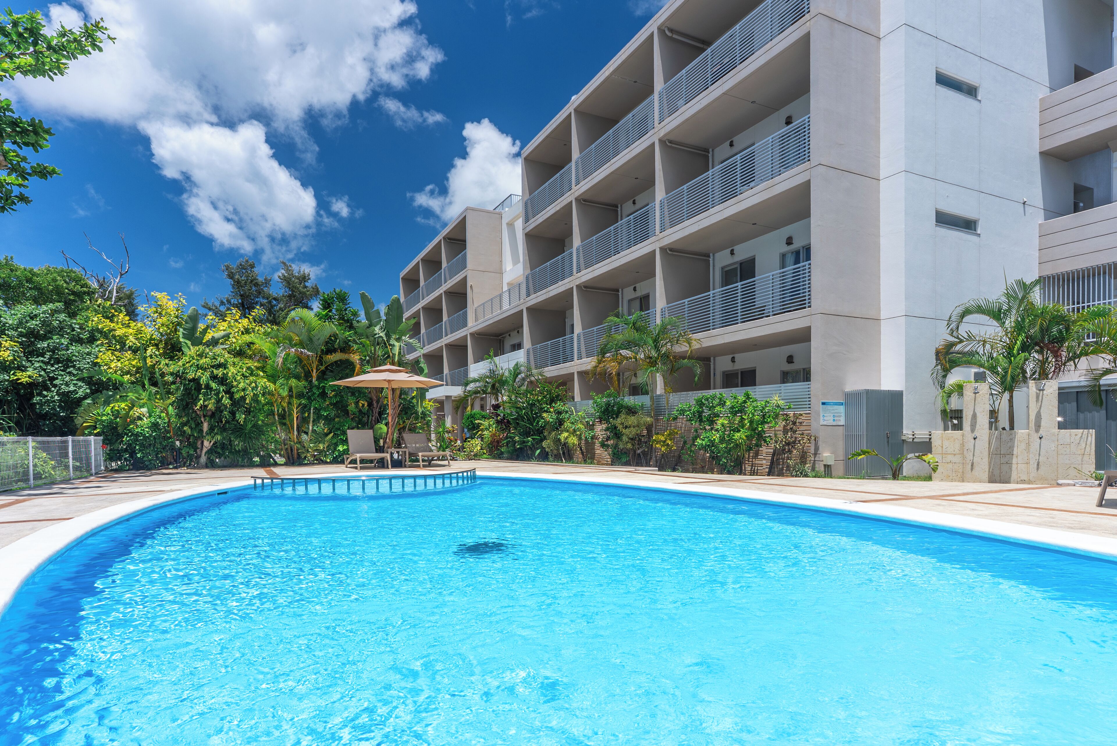 Seasonal outdoor pool