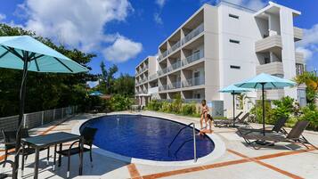 Seasonal outdoor pool