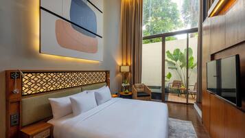 1 habitación, minibar, caja de seguridad en la habitación y escritorio