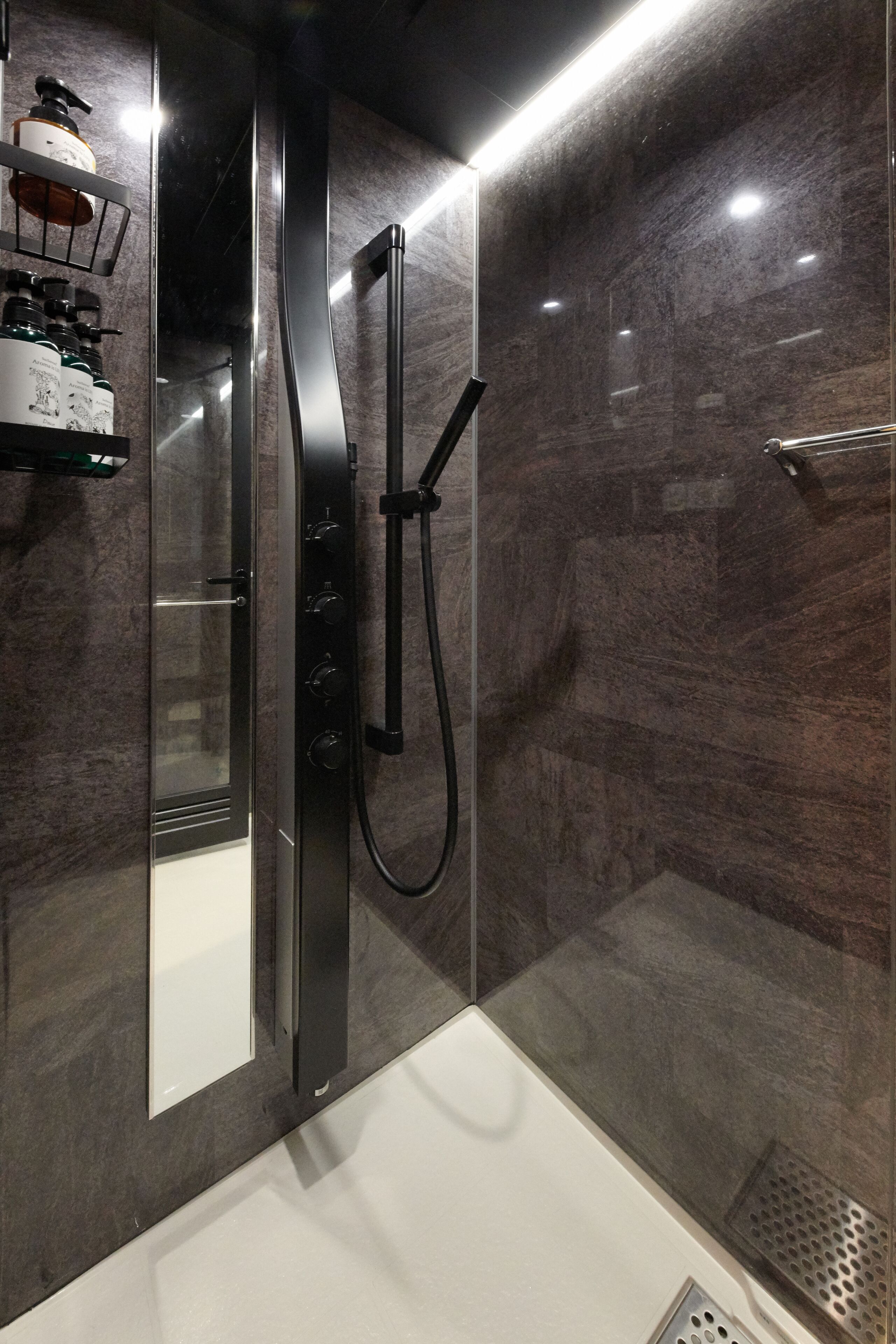 free toiletries, hair dryer, slippers, bidet