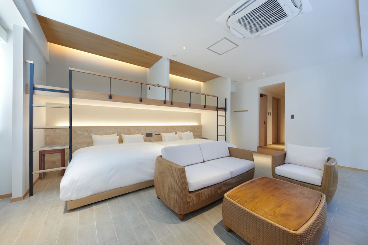 1 slaapkamer, luxe beddengoed, donzen dekbedden, pillowtop-bedden
