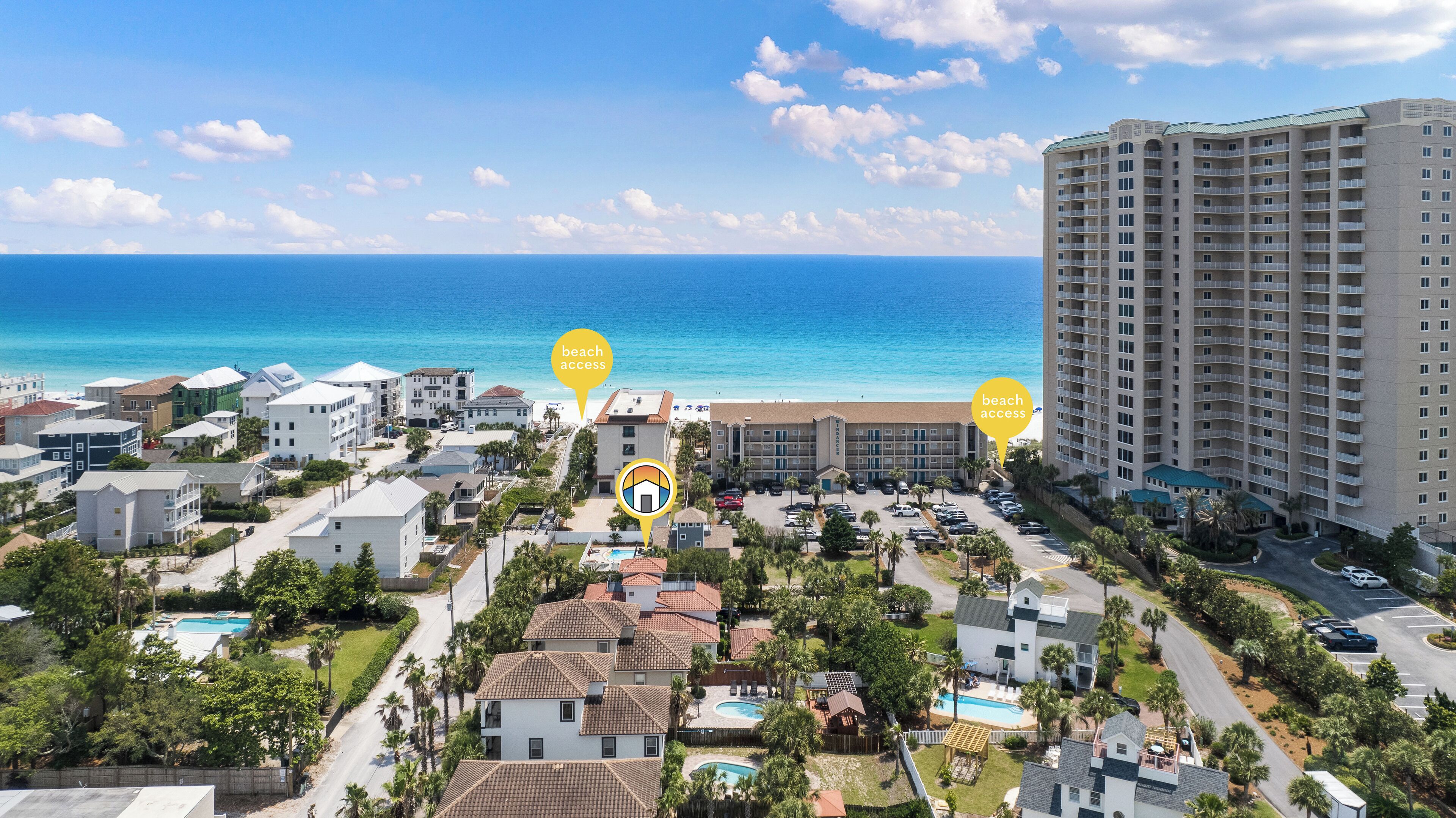 Unique Sunsets and Secluded Pool- Beach Service Included!