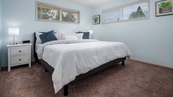 2 habitaciones, tabla de planchar con plancha y wifi gratis