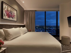 1 chambre, literie de qualité supérieure, surmatelas