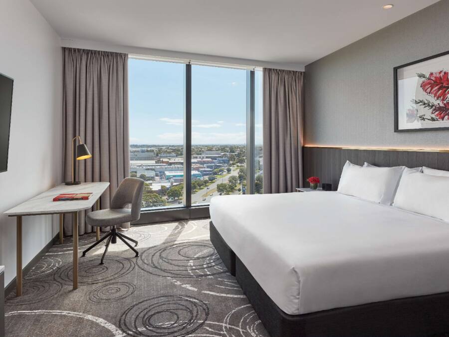 Premium bedding, pillow-top beds, in-room safe, desk