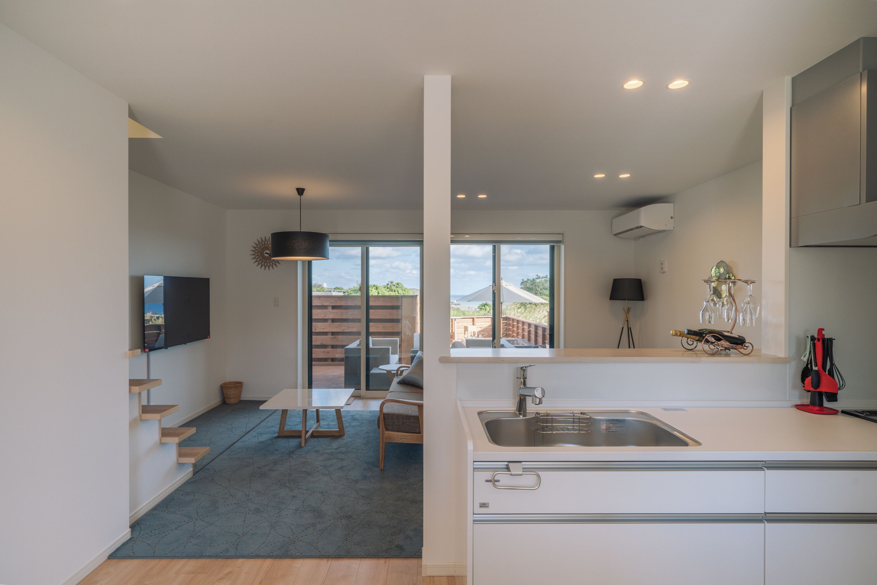 Private Villa, Non Smoking | Private kitchen | Fridge, microwave, oven, stovetop