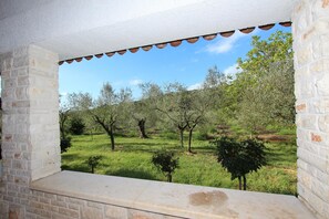 Maison, 1 chambre, terrasse, vue jardin | Vue sur le jardin