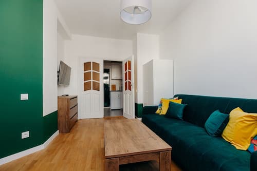 Departamento exclusivo | Sala de estar | Televisión de pantalla plana