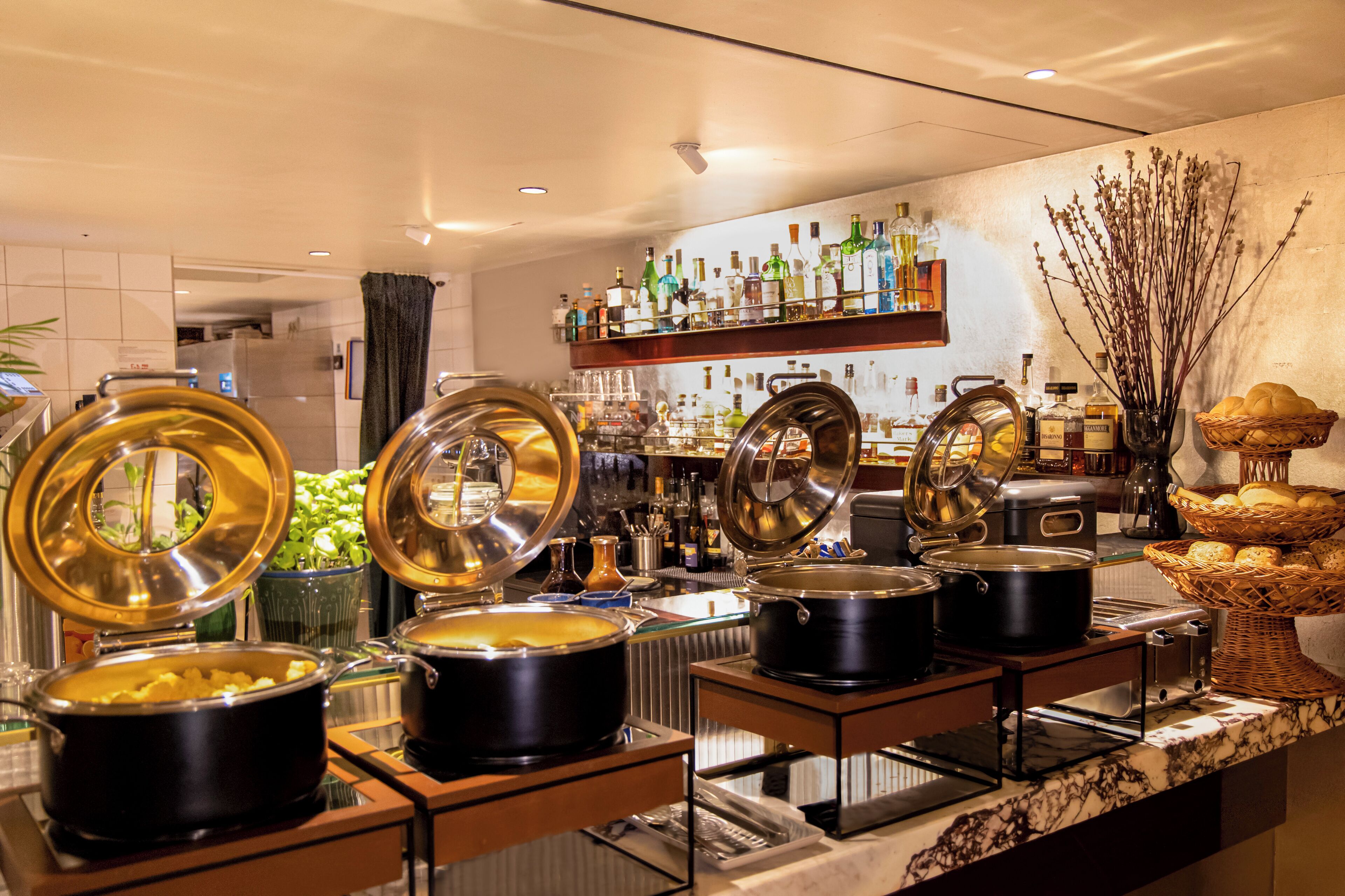 daily buffet breakfast (eur 16 per person)