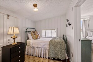 3 bedrooms, iron/ironing board, free WiFi, bed sheets - One-of-a-Kind Trolley Home, Oceanfront w/ Dune View by Tybee Cottages (Tybee Island)