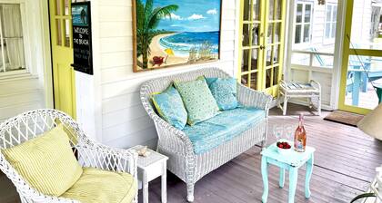 Historic + Renovated Cottage Voted 'Most Quaint on Tybee' by Tybee Cottages