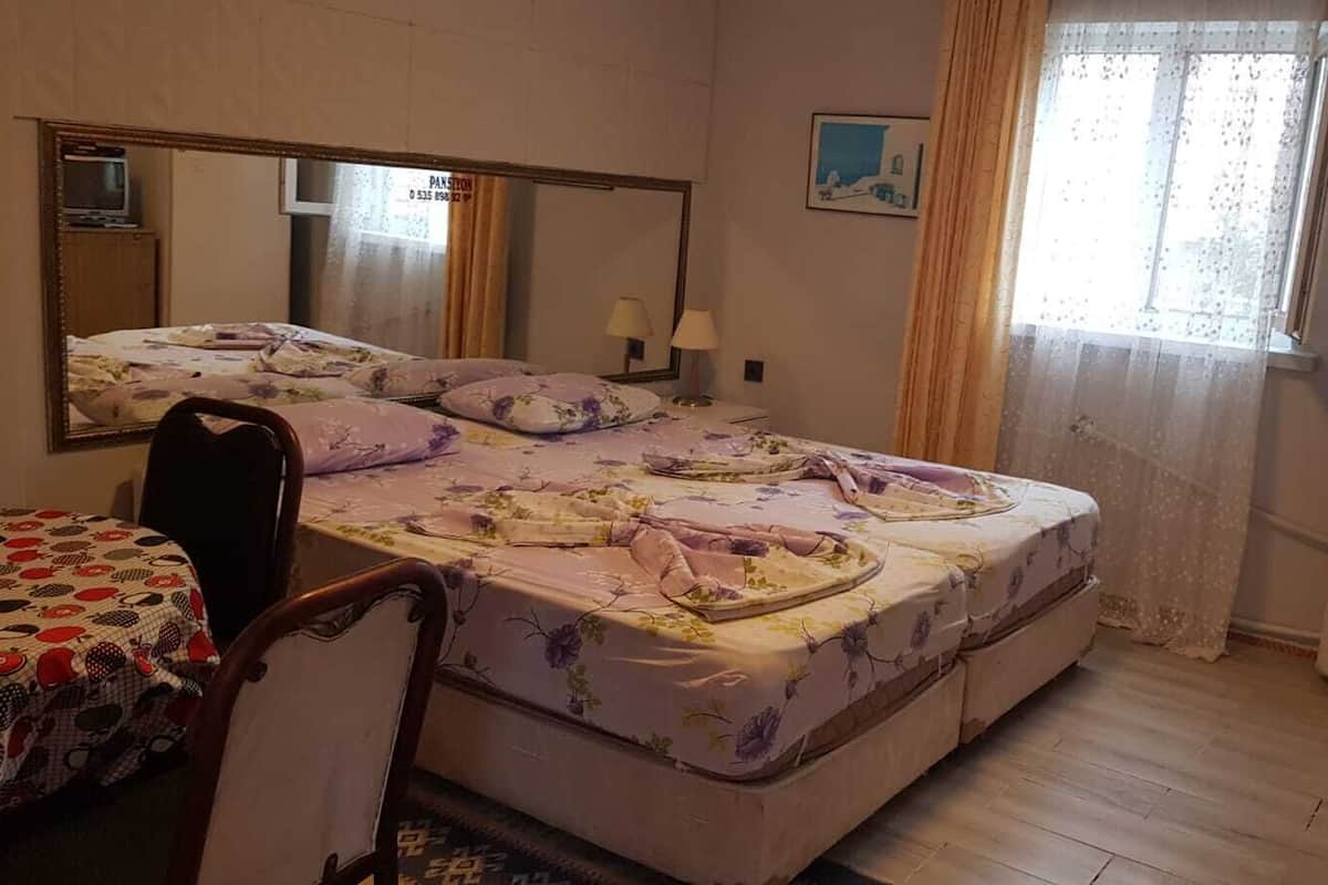 Habitación estándar con 1 cama matrimonial o 2 individuales | Espacio para trabajar con laptop y insonorización
