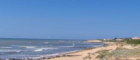 Una spiaggia nelle vicinanze