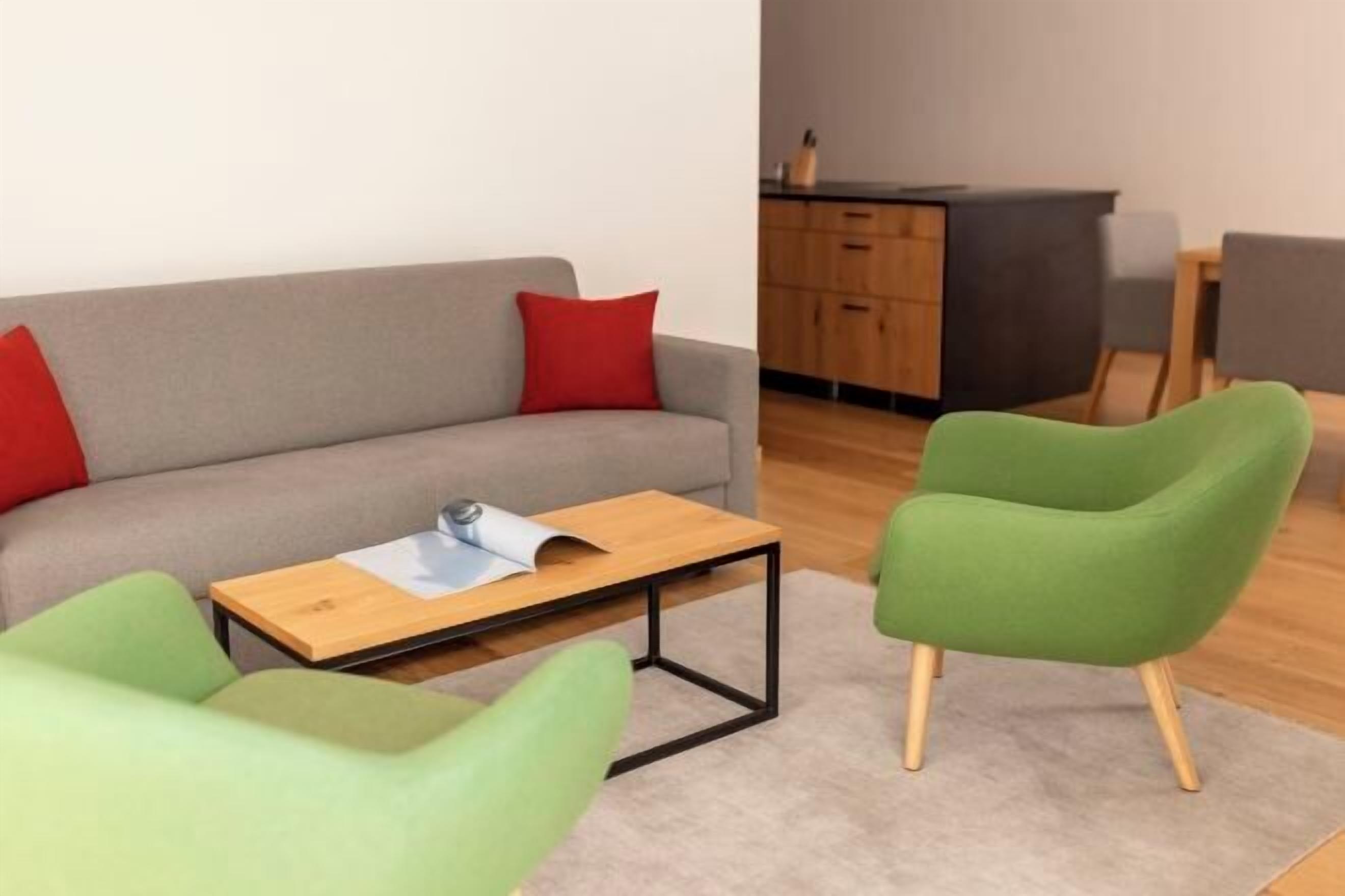 Safe på rommet, individuelt dekorert og individuelt innredet